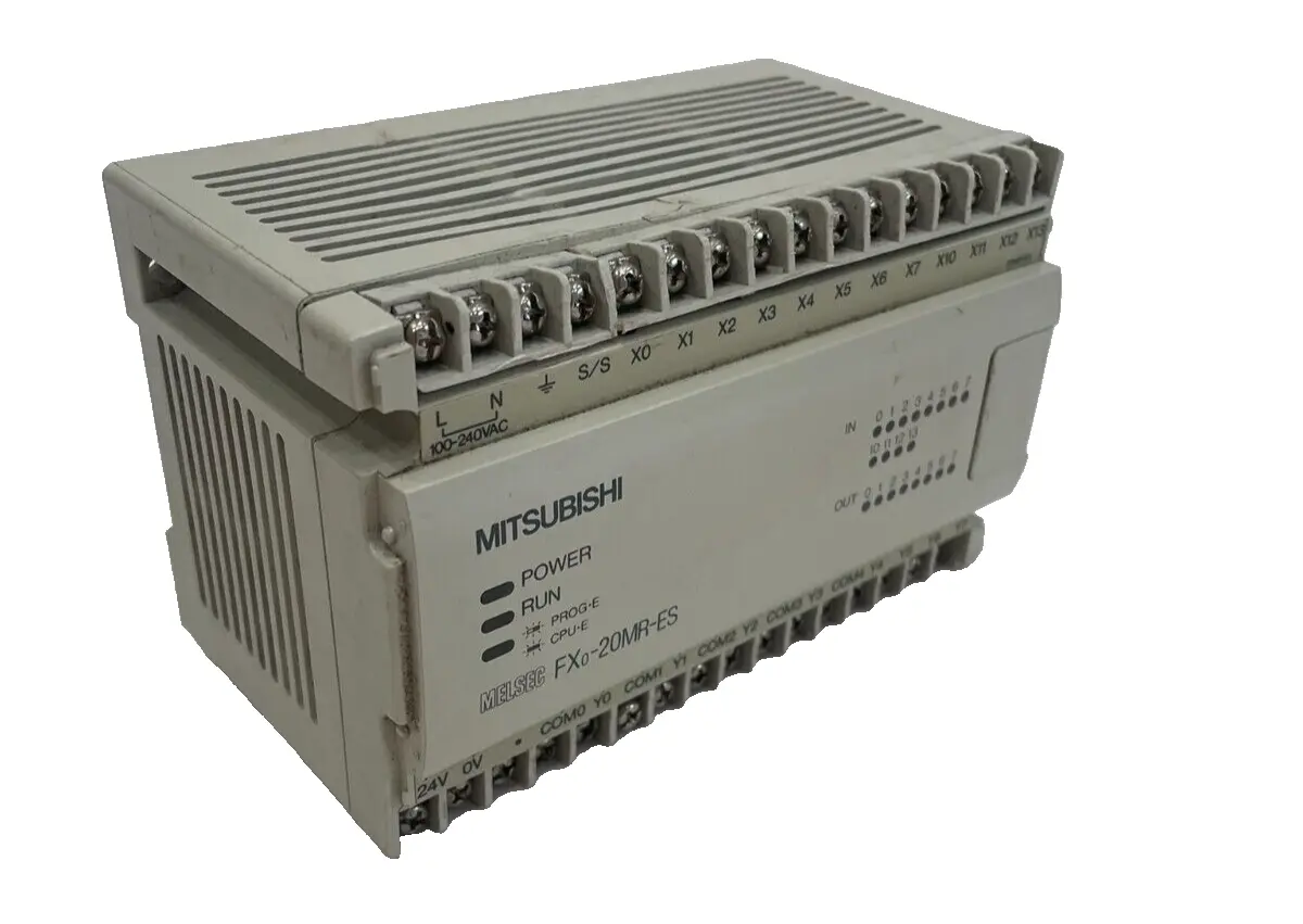 USED MITSUBISHI FX-20MR-ES DIGITAL I/O MODULE FX20MRES