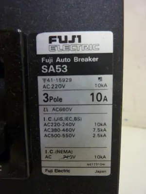 USED FUJI ELECTRIC SA53-10