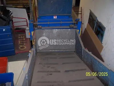 USED 2013 SSI DUAL SHEAR SHREDDER W/CONVEYOR & TIPPER