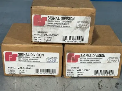 Used FEDERAL SIGNAL DIVISION VALS240C / VALS 120C Stroboscopes Ohio US | HGR 24 #1488499