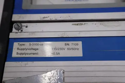 Montalvo System Manual Control 3000 Type S-3100-ce 115/230V 60/50Hz #4110