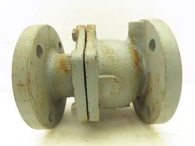 Watts G4000  2Pc Cast Iron Flanged 2-1/2" Regulator Ball Valve 4-Bolt 200 CWP