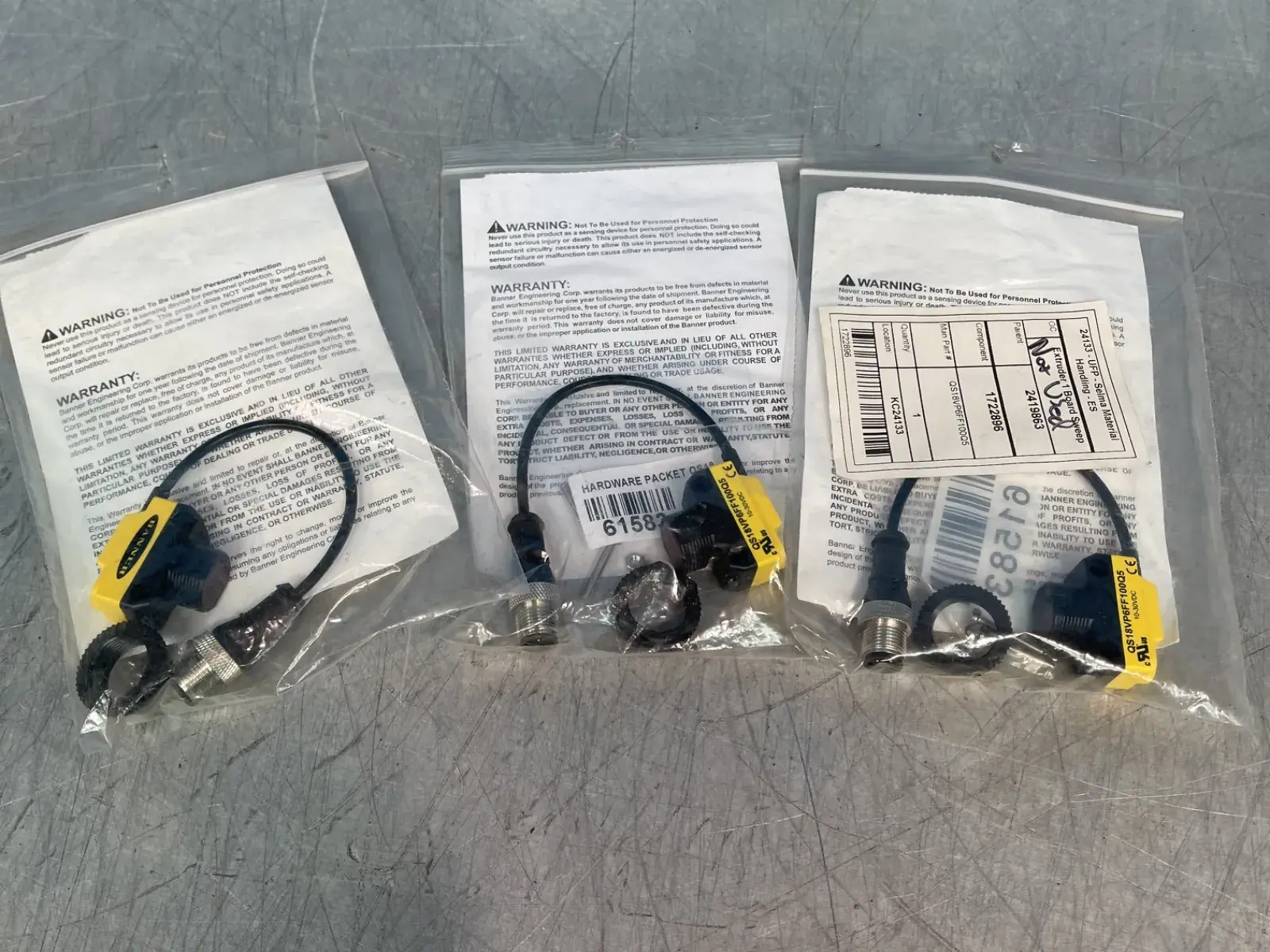 USED BANNER QS18VP6FF100Q5
