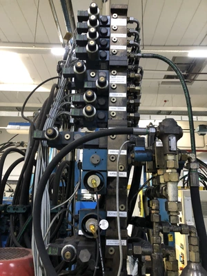 300mm x 300mm LWB Steinl Hydraulic Press 30 Ton