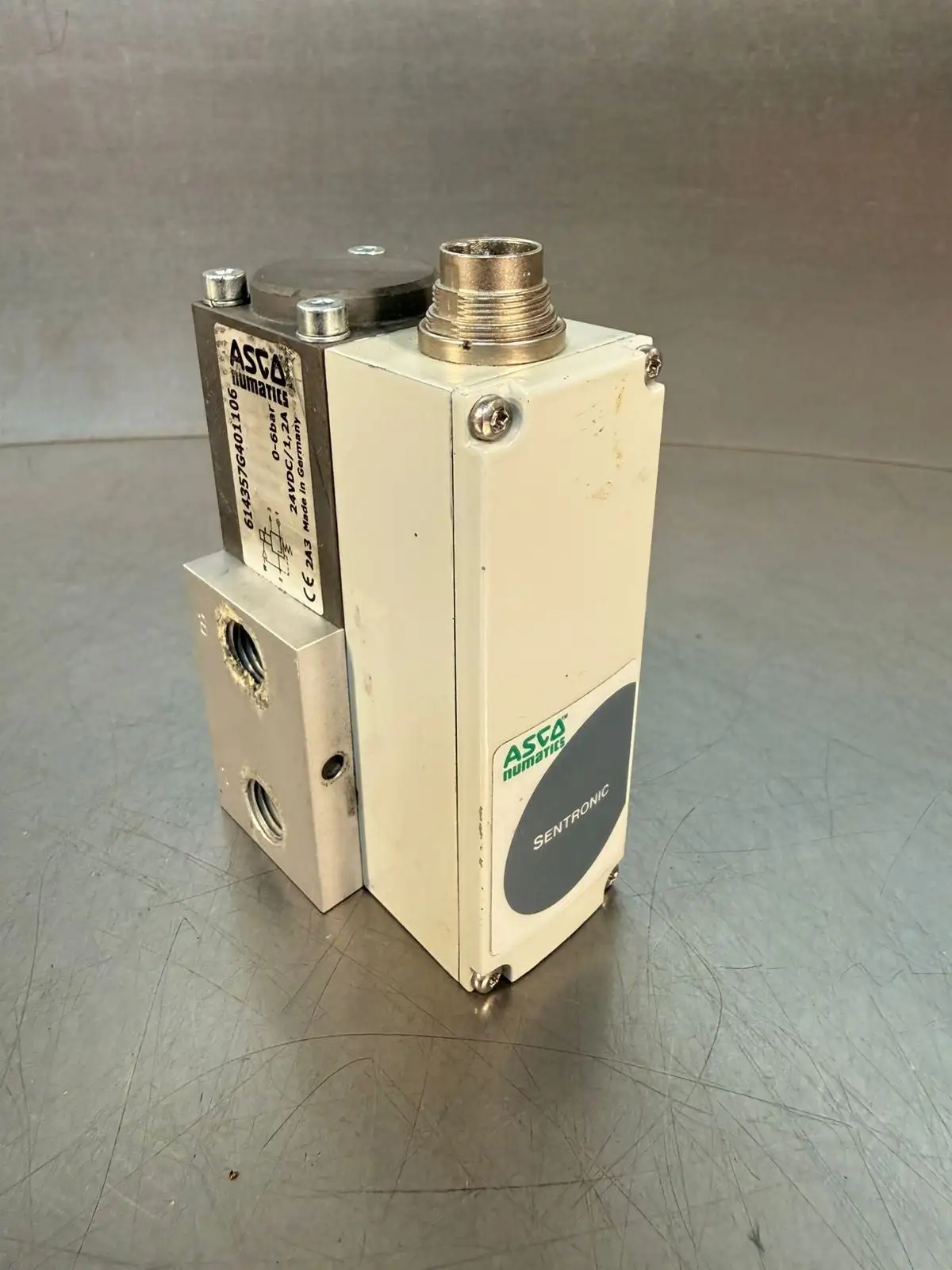 Asco Numatics 614357G401106 Sentronic 24Vdc/1,2A (3.1.1)
