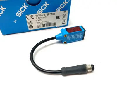 USED SICK PHOTOELECTRIC PROXIMITY SENSOR BACKGROUND SUPPRESSION