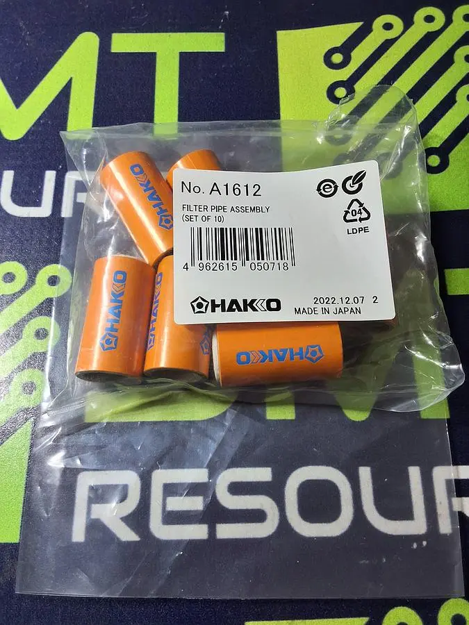 HAKKO A1612 PIPE FILTER - LOT OF 7 - NEW