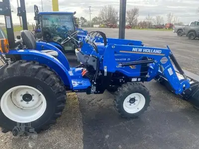 New | in-Stock 2026 NEW HOLLAND WORKMASTER 25 Sub-Compact & Compact Tractors Maine US | Beauregard Equipment #1511319