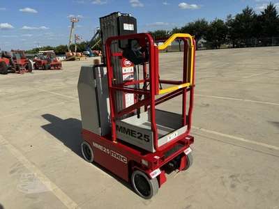 New | in-Stock 2026 MEC MME25 Vertical Mast Lifts Texas US | Adcock Equipment USA #1524571