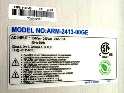 NEW BENTLY NEVADA 3500/10E POWER SUPPLY ENCORE SERIES ARM-2413-00GE