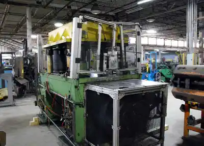 100 Ton x 3″ ASC 4-Post Flying Cut Off Press
