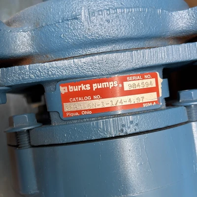 NEW Franklin Motor Burks Pump 315GA5N-1-1/4-4.97