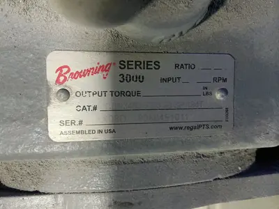 Used BROWNING CBN3483 S B3 90 SP 184T Motors (misc) Ohio US | HGR 24 #1304036