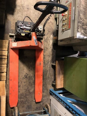 JET Electric High-Lift Pallet Truck – 2200-Lb. Capacity, Model EHPT-2745