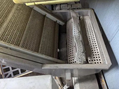 Dewatering Incline Modular Conveyor