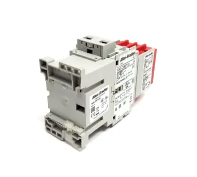 100S-C09D14BC | Allen Bradley  Ser. A Safety Contactor 9A 120VAC - Used