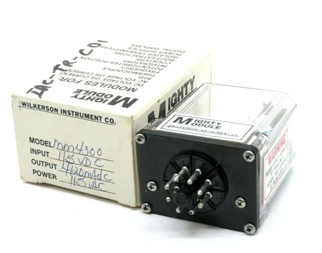 NEW WILKERSON INSTRUMENT MM4300 MIGHTY MODULE RELAY