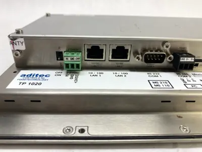 USED ADITECH 10.4" TFT-DISPLAY IN PROJECTED CAPACITIVE TOUCH TECHNOLOGY 300311