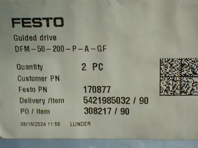NEW FESTO DFM50200PAGF