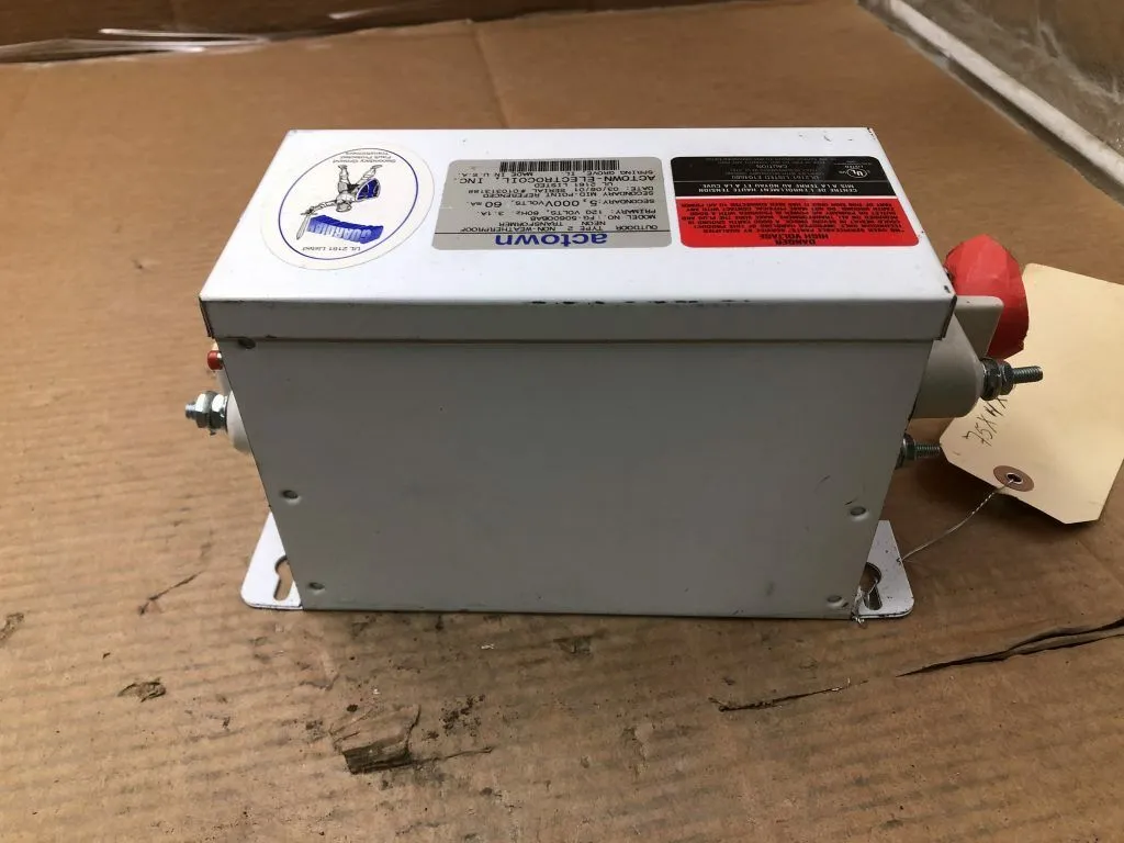 Actown FG-50600BAB Outdoor Neon Transformer 120V 60Hz 3.1A / 5000V 60mA