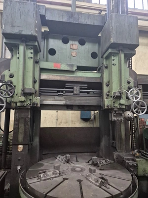 NILES Vertical Turning Lathe, in working order, visible under power upon pre-agreement - TEMPORARILY ON HOLD
