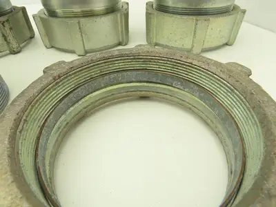 3-1/2" EMT Compression Connector Union Lot of 6