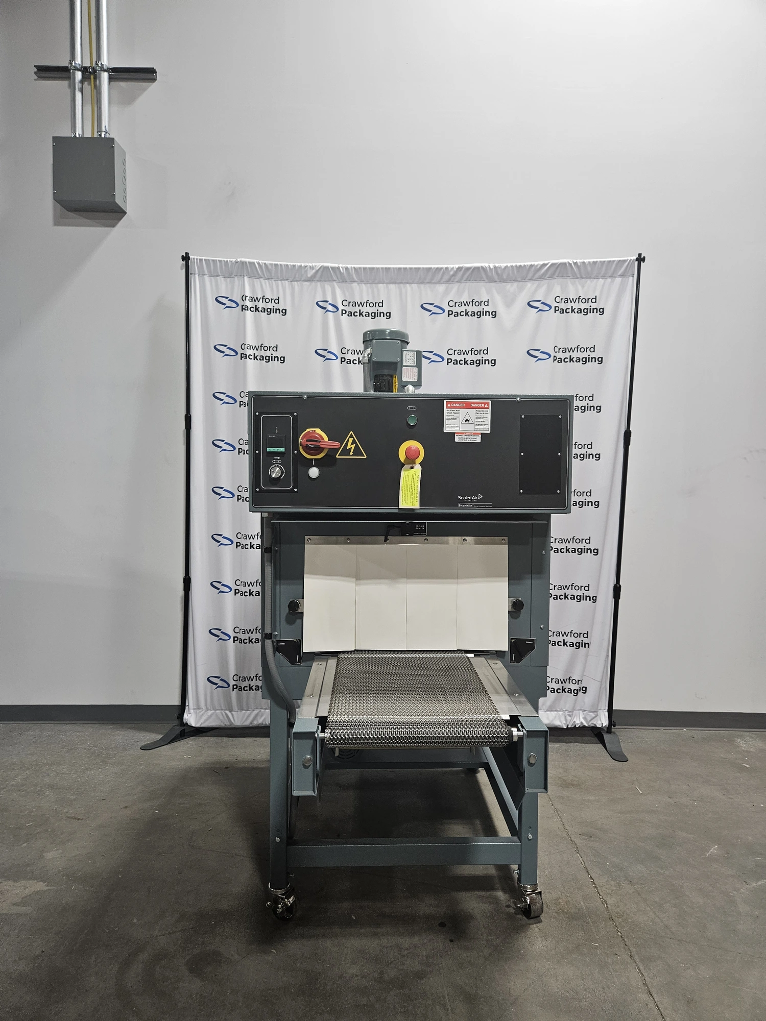 New | in-Stock 2022 SEALED AIR / SHANKLIN T-7H Shrink Wrappers Ontario CA | Crawford Packaging #1276195