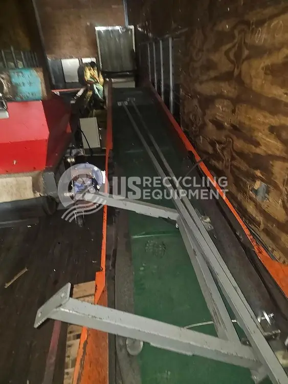 Used DASU 48 INCH X 23 FOOT CLEATED INFEED CONVEYOR Conveyors Tennessee US | US Recycling Equipment #1418406
