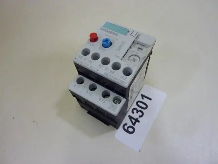 Used SIEMENS 3RU1 116-1AB0 Relays & Switches Michigan US | Ideal Machinery #705776
