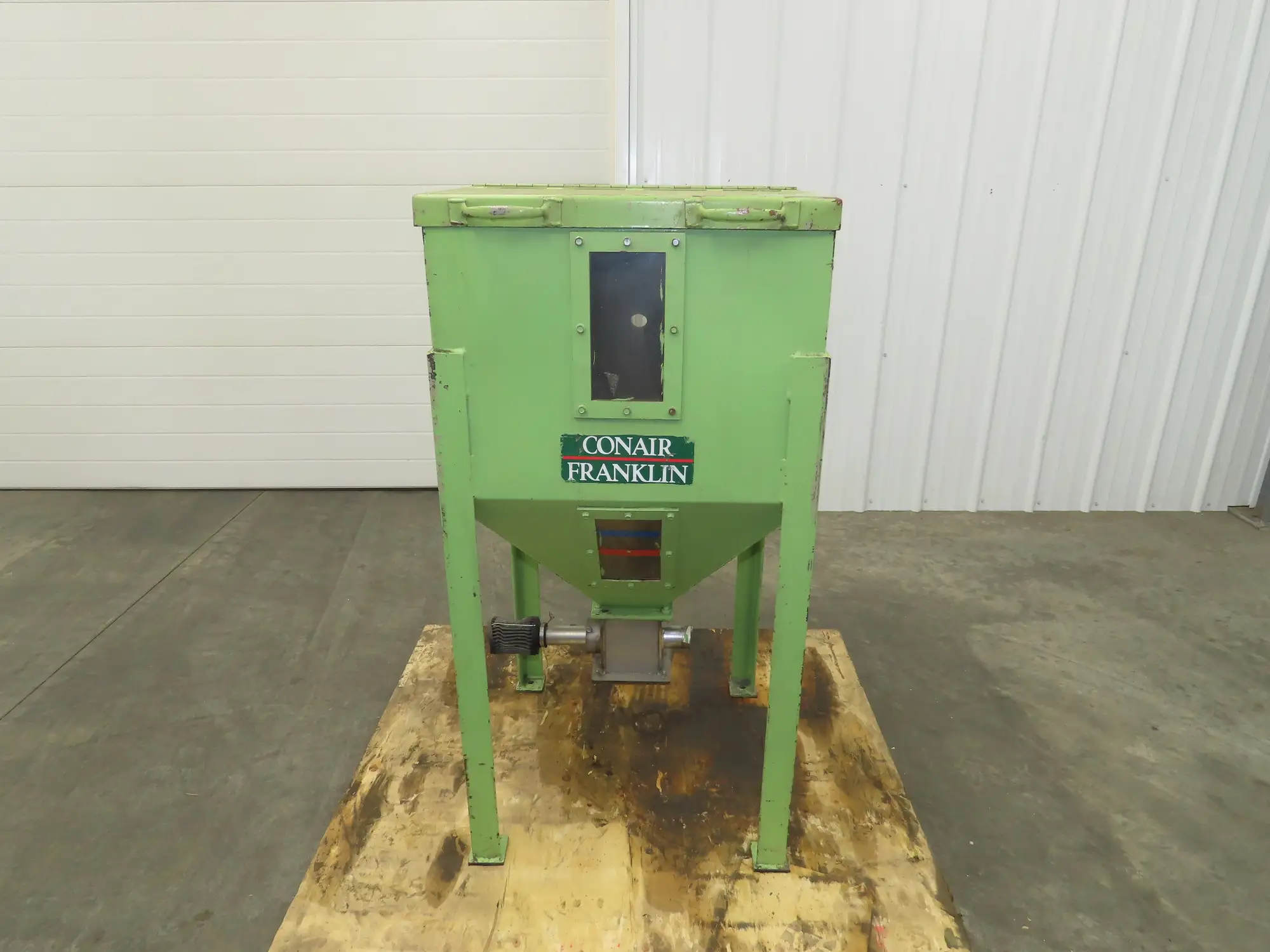 Conair Vacuum Receiver Loader 21x21" Hopper 40 Gallon Injection Molding Plastic