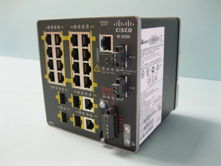 Used Cisco IE-2000-16TC-B Automation Control (HMI) New Hampshire US | Bitter End Trading #1126907