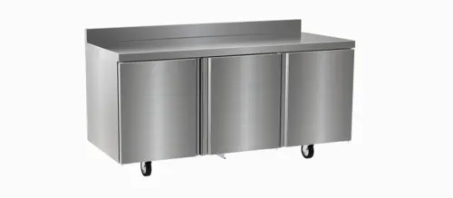 Delfield ST4472NP 72"W Worktop Refrigerator W/ (3) Sections & (3) Doors, 115v