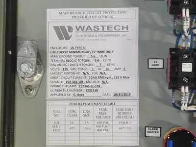 USED 2016 WASTECH ENGINEERING SCC-2-IS-AB-N4