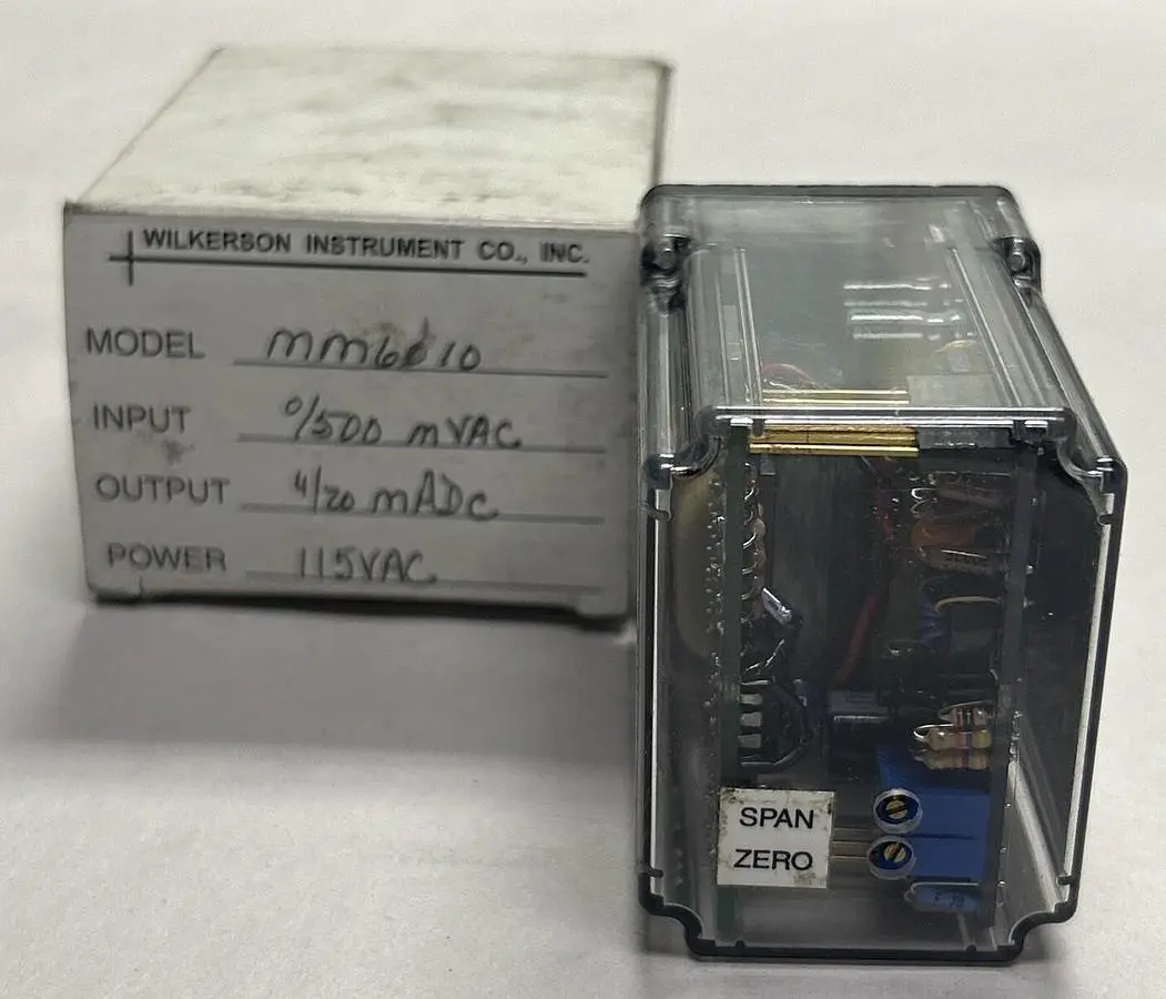 Used WILKERSON MM6010 Sensors Ohio US | Surplus Asset Holdings #1239552