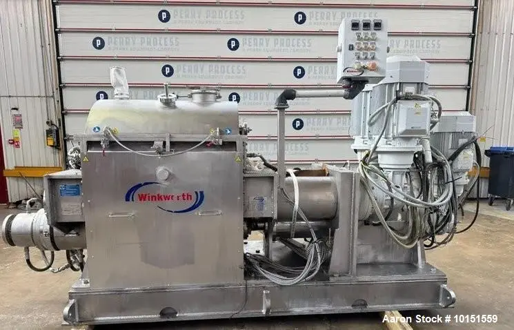 Used WINKWORTH ZX500-6 Double Arm Mixer Extruders Illinois US | Aaron Equipment 20 #180214