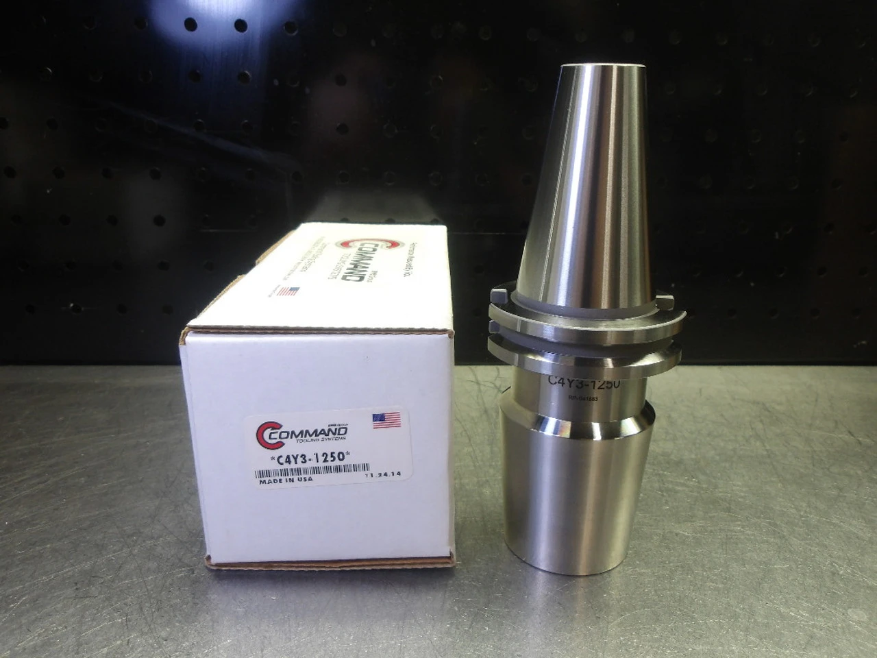 Command CAT40 1.250" Shrink Fit Tool Holder 3.5" Pro C4Y3-1250 (LOC900)