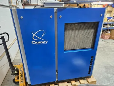 2011 QUINCY QGD-25 Rotary Screw & Sliding Vane Air Compressors | Midstate Machinery (8)