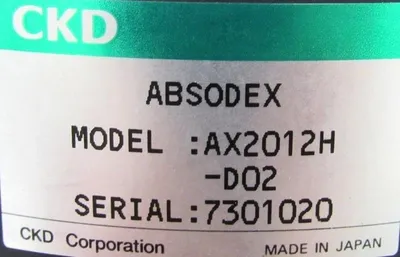 NEW CKD AX2012H-D02 ABSODEX DRIVE MOTOR AX2012HD02