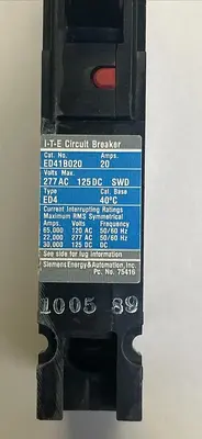 USED SIEMENS ED41B020