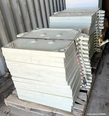 Used Evoqua J-Press 800G32 Filter Press – 313 Sq. Ft., 100 PSI, Built 2019