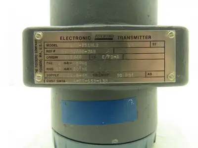 Foxboro 821GM-IS1NL2 Pressure Transmitter 1/2"NPT 12.5-65VDC 50PSI Max WP