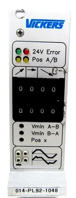 USED VICKERS EEA-POS-431-A-10 POSITIONING CONTROLLER EEAPOS431A10 014-PL92-1048