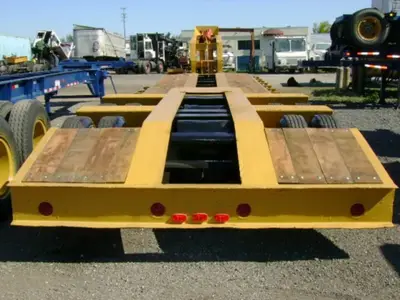 Used TRANSPORT TRANSPORT 50 TON DETACHABLE LOWBOY Lowboy Trailers Florida US | USA Transequipment #1542462