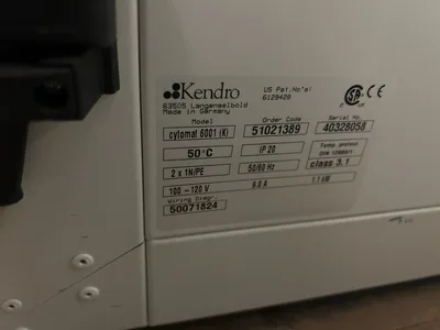 Kendro Heraeus Cytomat 6001 (K) Automated Incubator