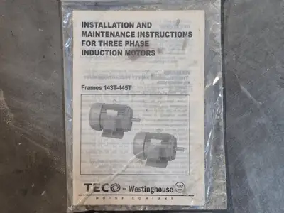 New | in-Stock TECO-WESTINGHOUSE APH06045-841 Motors (misc) British Columbia CA | Lenmark #246421