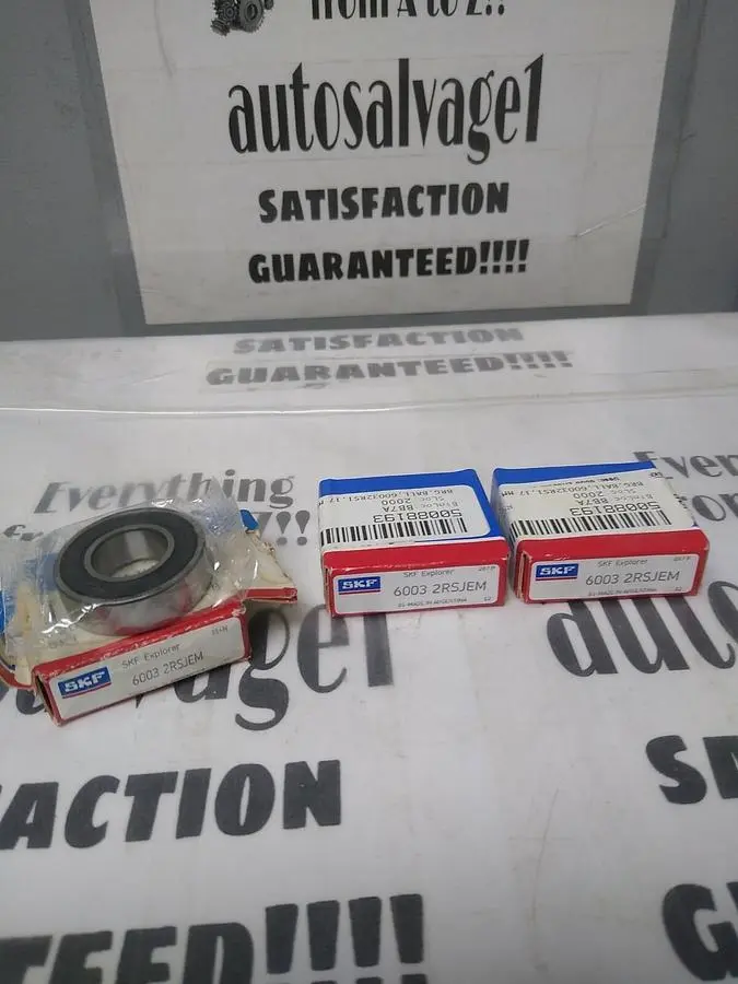 New | in-Stock SKF 6003 2RSJEM Bearings | Surplus Asset Holdings #1190003