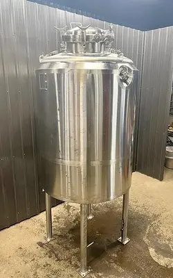🔴 Heading to Auction May 27 - Used 550 Gallon Tank (Reactor), 316 Stainless Steel, Full Vacuum