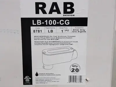 NEW RAB DESIGN LB-100-CG
