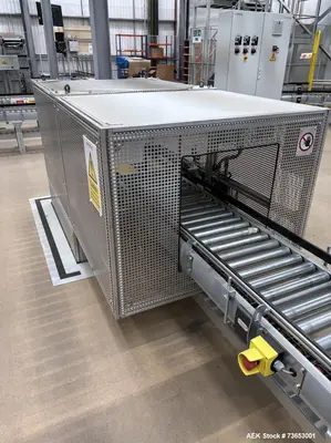 Used Automated Case Packing System | Lantech Erectors, BoxSizer & Conveyor Packaging Line