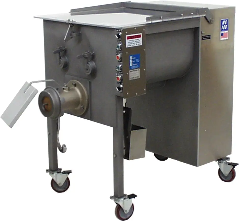 Daniels MG 180 Commercial Meat Mixer Grinder, 5 HP, 208V, 3 Phase